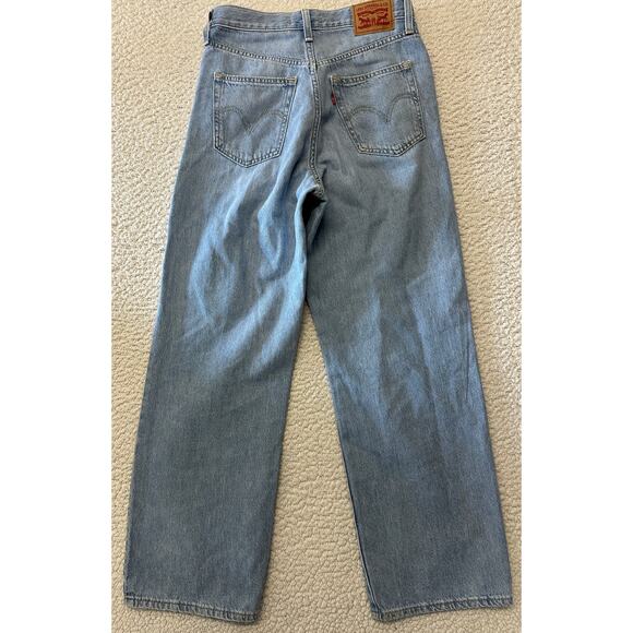 Levis Womens High Waisted Straight Denim Jeans Size 26 - Picture 8 of 8